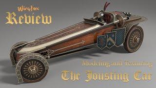 3D Modeling and Texturing : The Jousting Car - Wingfox Course REVIEW