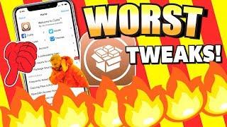 WORST Cydia Tweaks of ALL TIME! (Funny Tweaks) iOS 12 - 12.1.2 Jailbreak Tweaks Ep.3