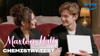 Harriet Herbig-Matten and Damian Hardung Do a Chemistry Test | Maxton Hall | Prime Video