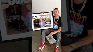 Rapper Robbie Tripp Awarded Silver Plaque + Billboard List 