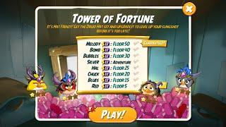 Tower of Fortune - Day 1 for Druid Hat Set - Angry Birds 2