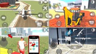 Aeroplane+Jcb cheat code |indian bike driving 3d || indian bike driving 3d new update| indian bike