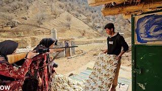 "Ruthless Life in the Mountains: A Fisherman and His Family in the Wild Nature!"