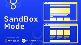 Sandbox Mode Plugin for Oxygen Builder