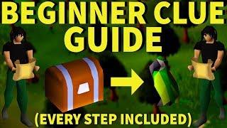 OSRS | COMPLETE Beginner Clue Scroll Guide [All Steps] | F2P Money Making