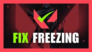 Valorant Stuttering or Freezing (EASY FIX)