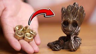 How to Cast a Metal Groot