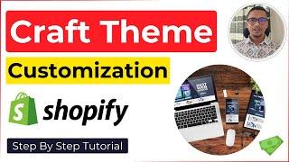 Shopify Craft Theme Customization 2024  Product Page  Full Guide