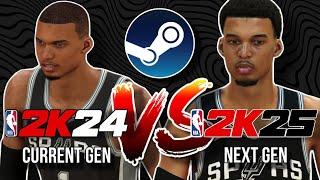 NBA 2K25 VS NBA 2K24 ON PC 4K | Graphics & Gameplay Comparison