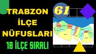 Trabzon Nüfusu  - Trabzon İlçe Nüfusları - Trabzon Nüfusu Ne Kadar? - Akçaabat Nüfusu