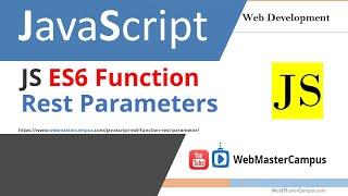 JavaScript ES6 Function Rest Parameter