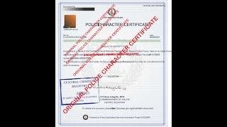 How to validate Nigeria Police Character Certificate (confirm the Authenticity)