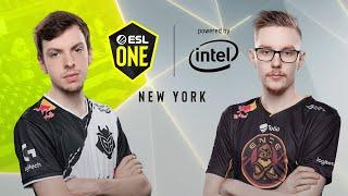 CS:GO - ENCE vs. G2 Esports [Nuke] Map 2 - Group A - ESL One New York 2019