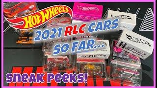 Hot Wheels 2021 RLC Cars So Far... & SPECIAL SNEAK PEEKS! WOW!!