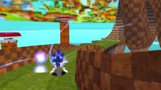 Sonic Adventure DX - Green Hill Zone Mod Speedrun in 0:29:43