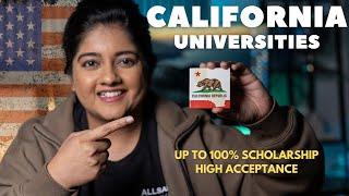 California Universities for International Students | High Acceptance, Low Tuition Fee!
