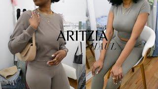 Aritzia Loungewear Sets Haul | TNA Bike Shorts and Leggings Try On and Review 2021