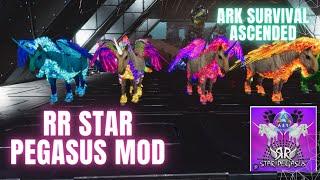 RR STAR - PEGASUS MOD ARK SURVIVAL ASCENDED (SPAWN COMMANDS)