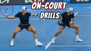 6 On-Court Fitness Drills by Pros to Perfect Your Tennis Game