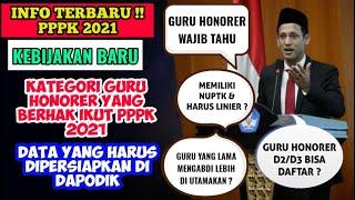 Info Terbaru PPPK 2021 Guru Honorer Wajib Tahu Agar Lulus Seleksi PPPK 2021