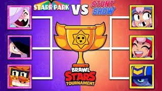 Who is The Best Trio Brawlers? Starr Park vs Stunt Show | Brawl Stars Tournament