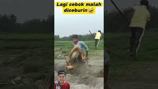 Lagi cebok malah diceburin #shortvideo #comedy #funny #kocak #komedi #lucu #trending #reaction