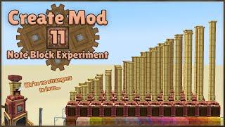 Create Mod | Note Block Experiment #11 | Steam Whistles