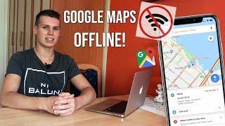 HOW TO USE GOOGLE MAPS OFFLINE! (SAVE, DOWNLOAD MAPS)!