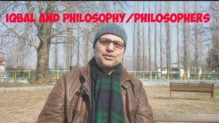 Iqbal and Philosophy/Philosophers