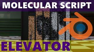 Particle Physics Elevator Simulation - Blender 2.8