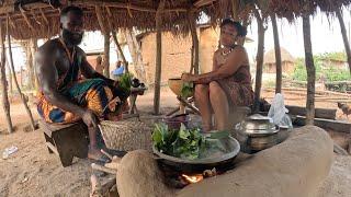 African Village Life || Cooking Most NUTRITIOUS Traditional FOOD in the VILLAGE || Ghana