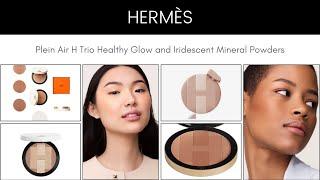 Hermès Plein Air H Trio Healthy Glow & Iridescent Mineral Powders