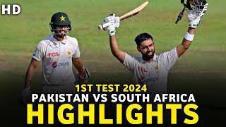 Pakistan vs South Africa 1st Test DAY 1 Full Match Highlights | PAK vs SA 1st Test DAY 1 Highlights