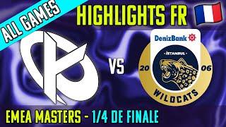 KC vs IW Highlights FR ALL GAMES | 1/4 finals EMEA Masters 2023 | Karmine Corp vs İstanbul Wildcats