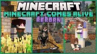 Minecraft Comes Alive Reborn - More Realistic Villagers | Minecraft Mod Showcase | MCA Reborn