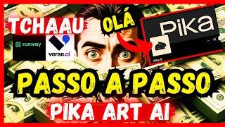 Pika Art Como Usar Para Transformar Texto/Imagem Em Vídeo