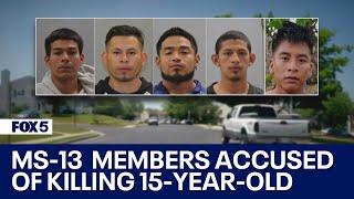MS-13 gang members accused of killing 15-year-old boy