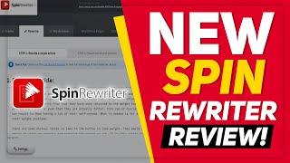 Spin Rewriter 12 Review: Beware Before You Signup!! (Discount Inside!)