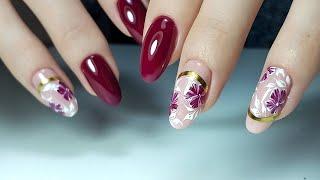 nail design STEP BY STEP    BEAUTIFUL manicure 2021   