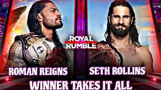 Champion vs Champion Match Roman Reigns vs. Seth Rollins #romanreigns #sethrollins