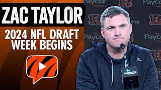 Cincinnati Bengals Head Coach Zac Taylor on 2024 NFL Draft