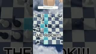 sacrificed THE ROOK #shorts #roblox #chess