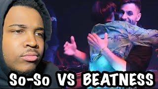 SO-SO vs BEATNESS | Grand Beatbox Battle 2019 | LOOPSTATION 1/4 Final| (REACTION!!)