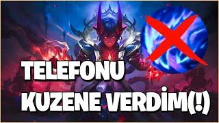 ÖNE GEÇTİKTEN SONRA TELEFONU KUZENİME VERDİM(!) - DYRROTH - YVE - Mobile Legends