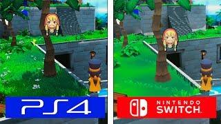 A Hat in Time | PS4 vs Switch | Graphics Comparison & Switch Framerate Test