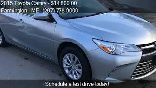 2015 Toyota Camry LE 4dr Sedan for sale in Farmington, ME 04