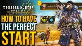 How TO Have The Absolute Best Start in Monster Hunter Wilds! (MH Wilds Tips & Tricks)