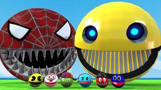 Pacman's Best Adventures Compilation | Pacman vs Two-Legged Robot |