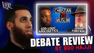 DEBATE REVIEW: DOES ISLAM AFFIRM THE BIBLE? @GodLogicApologetics @mrfontain