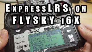 ExpressLRS  Flysky i6X  OpenTX = 